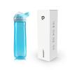 DEARART 26oz Sky Blue Water Bottle Without Straw Wide Mouth, AUTOSEAL BPA FREE Leakproof Clear Bottle Has Handle, Easy Carried, Suit School Office Gym Yoga Sports etc. view 1