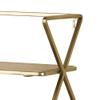 Touch of Class Modern Style Jamie Gold Wall Display Shelf view 4