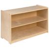 EMMA + OLIVER Wooden 2 Section School Classroom Storage Cabinet for Commercial or Home Use view 3