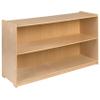 EMMA + OLIVER Wooden 2 Section School Classroom Storage Cabinet for Commercial or Home Use view 3