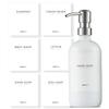 MaisoNovo Waterproof Labels for Bottles Modern Design - 6pc Mix Pack view 1