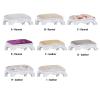 European Vanity Stool Makeup Dressing Stool, Baroque Piano Chair, Padded Bench with ABS Legs, for Dressing Room Living Room Bedroom view 4
