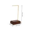 Cabilock 2pcs Earring Display Stands for Jewelry Storage Walnut Earring Rack Decorative Organizer for Jewelry Store view 2