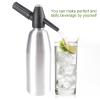 1 Liter Soda Maker,Home Soda Water Siphon Alloy Soda Sparkling Water Maker Fizzy Soda Machine for Fresh Soda Water, Cocktails, Hard Seltzers(Silver) view 3