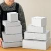 Heads MSG-LGB1 Plain Gift Box, Made in Japan, 13.5 x 4.5 x 9.6 inches (34.3 x 11.5 x 24.5 cm), Silver Gray, 10 Pieces, Simple, Made in Japan view 2