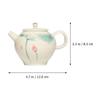 1pc Teapot Practical Small Kettle with Handle Heat-resistant Ceramic Tea Kettle Ceramics Teaware Kung Fu Tea Accessory view 4