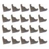 Cabilock 20pcs Box Corner Protectors Antique for Jewelry Cases Boxes Retro Design for Furniture Decoration view 2