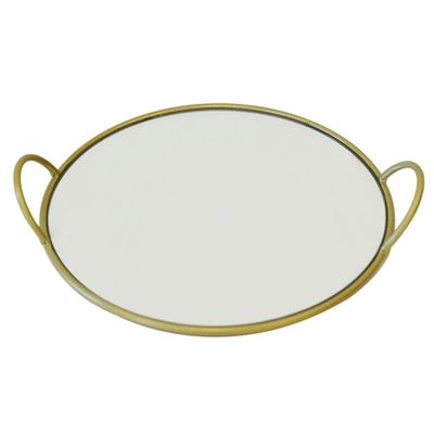 1pc Tray Plate Food Storage Tray Storage for Snack Fruit Dinner Plate Service Home Tableware Food Round Cake Round Serving Dessert