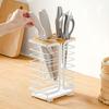 Astro 711-44 Knife Stand, White, Approx. W 6.0 x D 4.2 x H 9.3 inches (15.3 x 10.6 x 23.5 cm), Knife Stand, Knife Rack, Knife Stand view 4