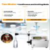 Moonshan Liquid Filling Machine 2-118 Oz Bottle Filler Machine with Anti-Dripping Nozzle Diaphragm Pump Digital Control for Cosmetic Water, Wine, Makeup Remover GFK-160A view 2