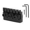 Naroote Headless Guitar Locking Nut, Black 42. 5mm Headless Guitar Bridge Headless Guitar Nut Zinc Alloy Locking Nut Color for Guitar Enthusiasts view 1