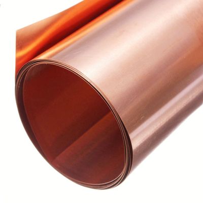 BAIWANLIN T2 Pure Copper Foil Roll Cu Sheet Tape Band Belt Ribbon Strip Plate Thin for Welding Brazing Conductive,0.4mm*300mm*500mm