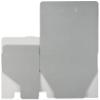 Heads MSG-GB11 Plain Gift Box, Made in Japan, 8.8 x 2.2 x 5.8 inches (22.3 x 5.5 x 14.8 cm), Silver Gray, Box of 10, Simple view 1