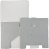 Heads MSG-GB11 Plain Gift Box, Made in Japan, 8.8 x 2.2 x 5.8 inches (22.3 x 5.5 x 14.8 cm), Silver Gray, Box of 10, Simple view 2