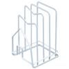 Astro 711-45 Cutting Board Stand, White, Approx. W 4.9 x D 5.7 x H 8.5 inches (12.5 x 14.5 x 21.5 cm), Pot Lid Stand, Cutting Board Rack, Pot Lid Holder view 1