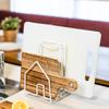 Astro 711-45 Cutting Board Stand, White, Approx. W 4.9 x D 5.7 x H 8.5 inches (12.5 x 14.5 x 21.5 cm), Pot Lid Stand, Cutting Board Rack, Pot Lid Holder view 3