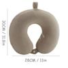 Gluck Plants Travel Pillow,Neck Pillow for Traveling U Shaped Memory Foam Portable Headrest Sleep Airplane Travel Neck Pillow for Flight,Car & Home,Office view 2