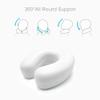 Gluck Plants Travel Pillow,Neck Pillow for Traveling U Shaped Memory Foam Portable Headrest Sleep Airplane Travel Neck Pillow for Flight,Car & Home,Office view 4