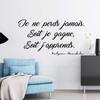 Ambiance Sticker JER_073 Wall Sticker Quote Nelson Mandela I Never Lose - Wall Decoration, Waterproof/Removable - 55 x 100 cm view 1