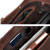 Hide & Drink, Formal Tote Bag, Female Bag, Travel and Shopping Accessory, Handbag for Women, Full Grain Leather, Handmade, Bourbon Brown view 4