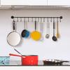 YourGift 10 Pack 3 Inch Heavy Duty S Hooks S Shaped Hooks Hanging Hangers Hooks for Kitchen, Bathroom, Bedroom and Office: Pan, Pot, Coat, Bag, Plants (10 Pack/Black/Medium) view 3