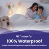 Cal King Size Waterproof Cooling Mattress Protector by Slumberfy - Premium Skin-Safe Cover, Natural Fabric with ArcticTex Technology, Noiseless Quilted Mattress Cover - 72x84 in. view 4