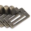 Pimeishou 6X Handle File Name Card Cabinet Label Holder Antique Brass Drawer Pull Frame - S# view 2
