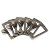 Pimeishou 6X Handle File Name Card Cabinet Label Holder Antique Brass Drawer Pull Frame - S# view 3
