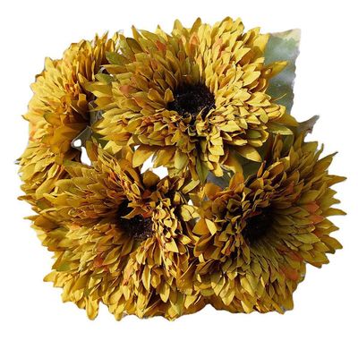 NUOBESTY 1pc Wedding Bridal Flower Bouquet Artificial Simulation Flower Adornment for Home Decor Random Color for Weddings Parties and Indoor Outdoor Decor