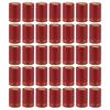 Hemoton 200pcs PVC Heat Shrink Capsules Wine Shrink Wrap Bottles Capsules for Wine Cellars Bottle Seals Caps Bottles Home Use Red view 1