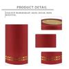 Hemoton 200pcs PVC Heat Shrink Capsules Wine Shrink Wrap Bottles Capsules for Wine Cellars Bottle Seals Caps Bottles Home Use Red view 4