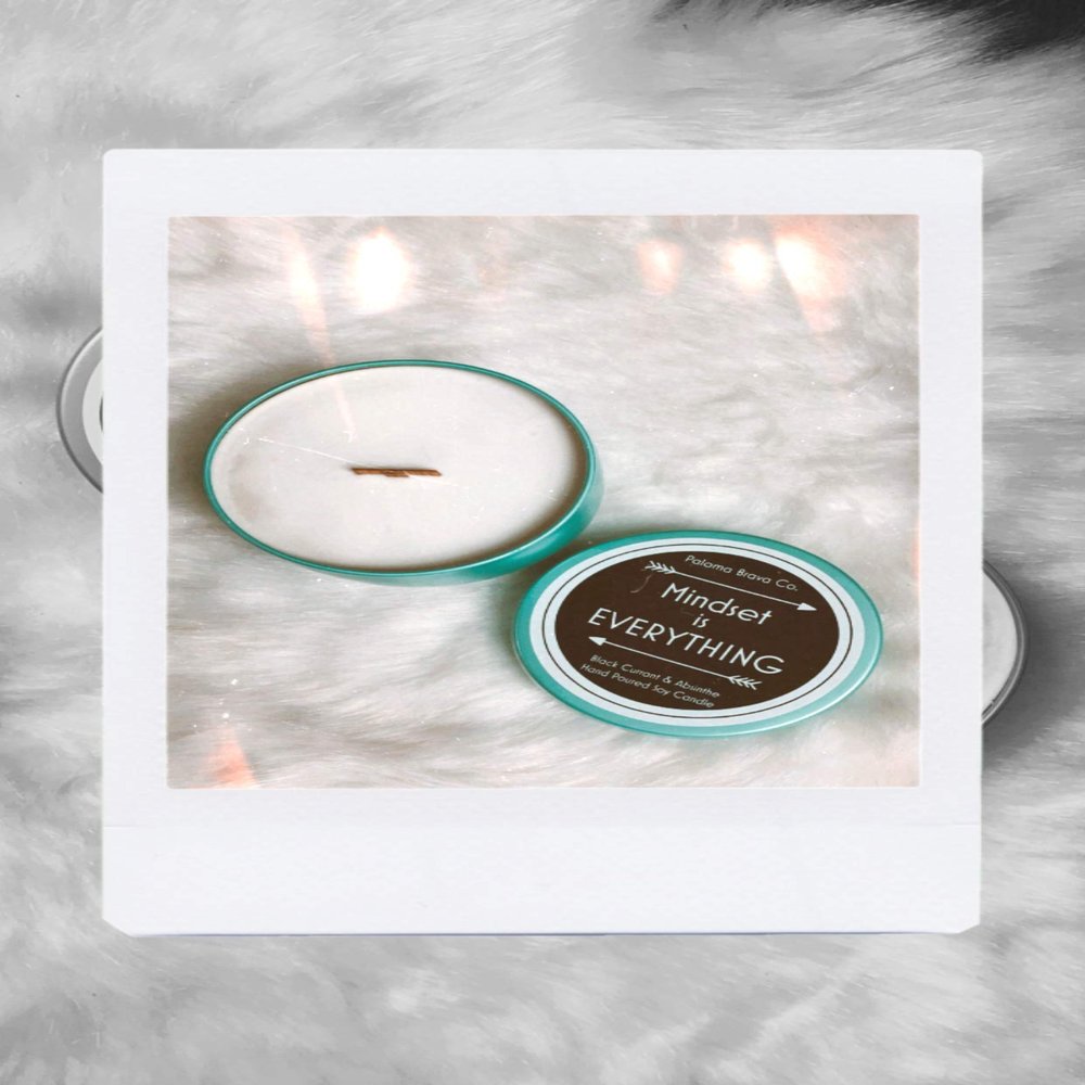 Mindset is Everything | Black Currant & Absinthe Soy Candle