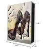 Concept Crystal Key Cabinet Storage Box with Frameless Glass White Board K15 Chic World: High Heels view 3