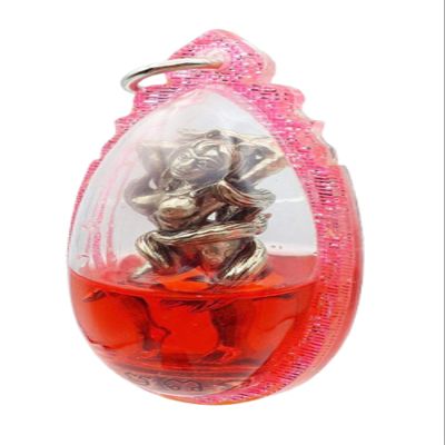 MiracleTH6395 Magic Amulet Love Fox Lady 9 Tails hypnotizing Prai Oil Pendant Charm Holy Talisman Lover Partner Couple Money Fortune Business Rich Luck Occult Sorcery Blessed by LP NedKeaw
