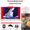 VOOVA & MOVAS Toddler Bath Towels Age 3-10,30''X50, Soft | Thick | Cotton | Oversized Absorbent - Beach | Bath | Pool | Swim Towels for Boys and Girls | Big White Shark view 4
