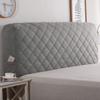 HDGZ Bed Dust Cover Stretch Bed Headboard Slipcover Stretch Headboard Cover Single Double King Super King Protector Cover for Bedroom (Color : Gray, Size : 190 * 60cm) view 2