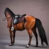 JFF Horses Collection Horse Figurine Decoration Decor Collectible,Simulation Horse Model Home Furnishings,D view 3