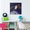 Stupell Industries The View from Up Here Phrase Outer Space Astronaut view 2