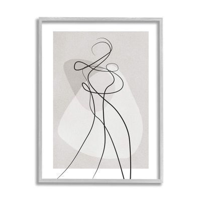 Stupell Industries Surreal Figure Expressive Body Abstract Contemporary