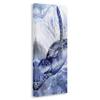 Stupell Industries Stylized Blue Sea Turtle Swimming in Ocean, Designed by Stellar Design Studio Canvas Wall Art, 20 x 48, Off- White view 3