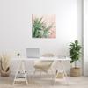 Stupell Industries Green Succulent Plant Leaves Contemporary Paint Splatter, Designed by Patricia Pinto Canvas Wall Art, 30 x 30 view 2