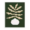 Stupell Industries Minimal Potted Plant Yellow Foliage Over Green view 1
