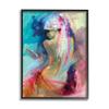 Stupell Industries Colorful Abstract Nude Female Portrait Back view 1