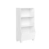 RiverRidge Kids Bookshelf with Veggie Storage Bin and 2 Open Shelves - Kids Storage Organizer, Toy Shelf & Book Shelf with Deep Veggie Bin and Top Toy Display Area view 1