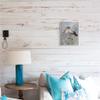 Stupell Industries Pelican Resting on Wooden Pillar Soft Grey view 2
