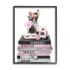 Stupell Industries Fashion Accessories Glam Magazine Book Stack view 1