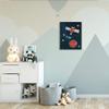 Stupell Industries Be Kind Phrase Red Planet Satellite and Stars view 2