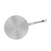 Stainless Steel Induction Cooktop Plate Adapter - Heat Conduction Diffuser for Electric Gas Stove & Glass Top with Heat-Proof Handle view 3