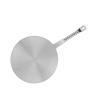 Stainless Steel Induction Cooktop Plate Adapter - Heat Conduction Diffuser for Electric Gas Stove & Glass Top with Heat-Proof Handle view 4