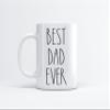FundingCharlee Best Dad Ever Coffee Mug - Gifts for Christmas - Dad Birthday Gifts Coffee Mug - Father's Day/Mother's Day - Family Coffee Mug For Birthday Present For The Best Dad Ever Mug 11oz view 1